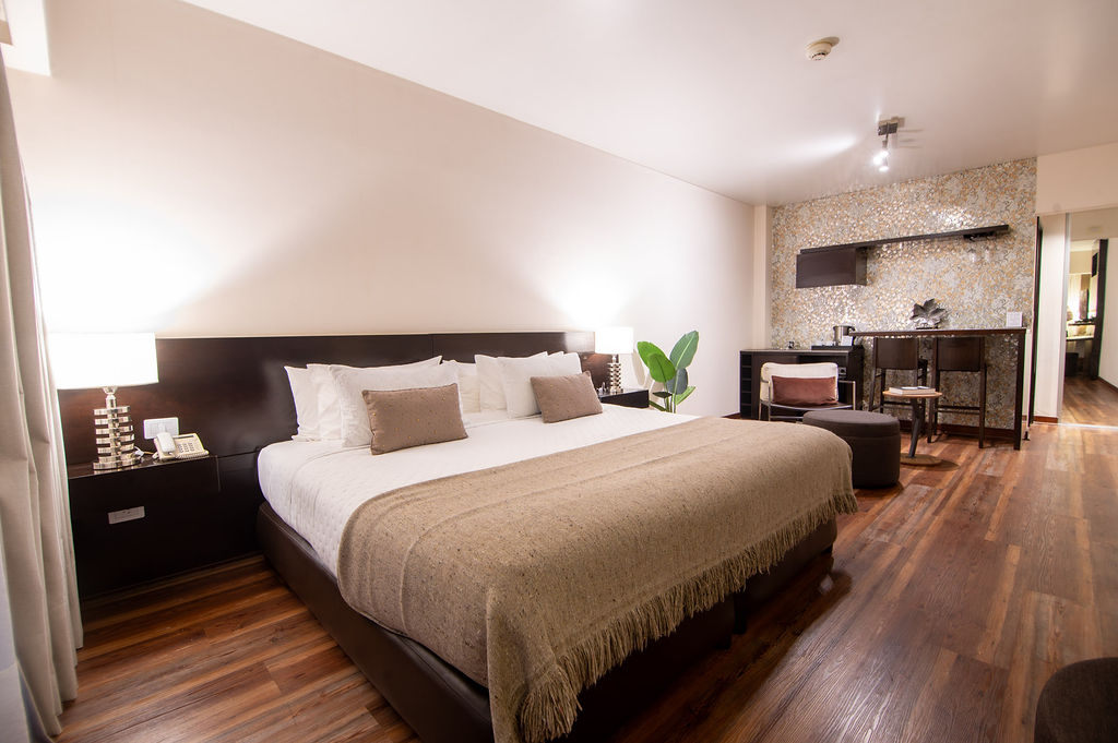 LUXE SUITE VISTA GENERAL HACIA PUERTA